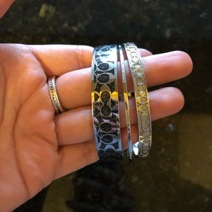 Coach bracelet set. NWT